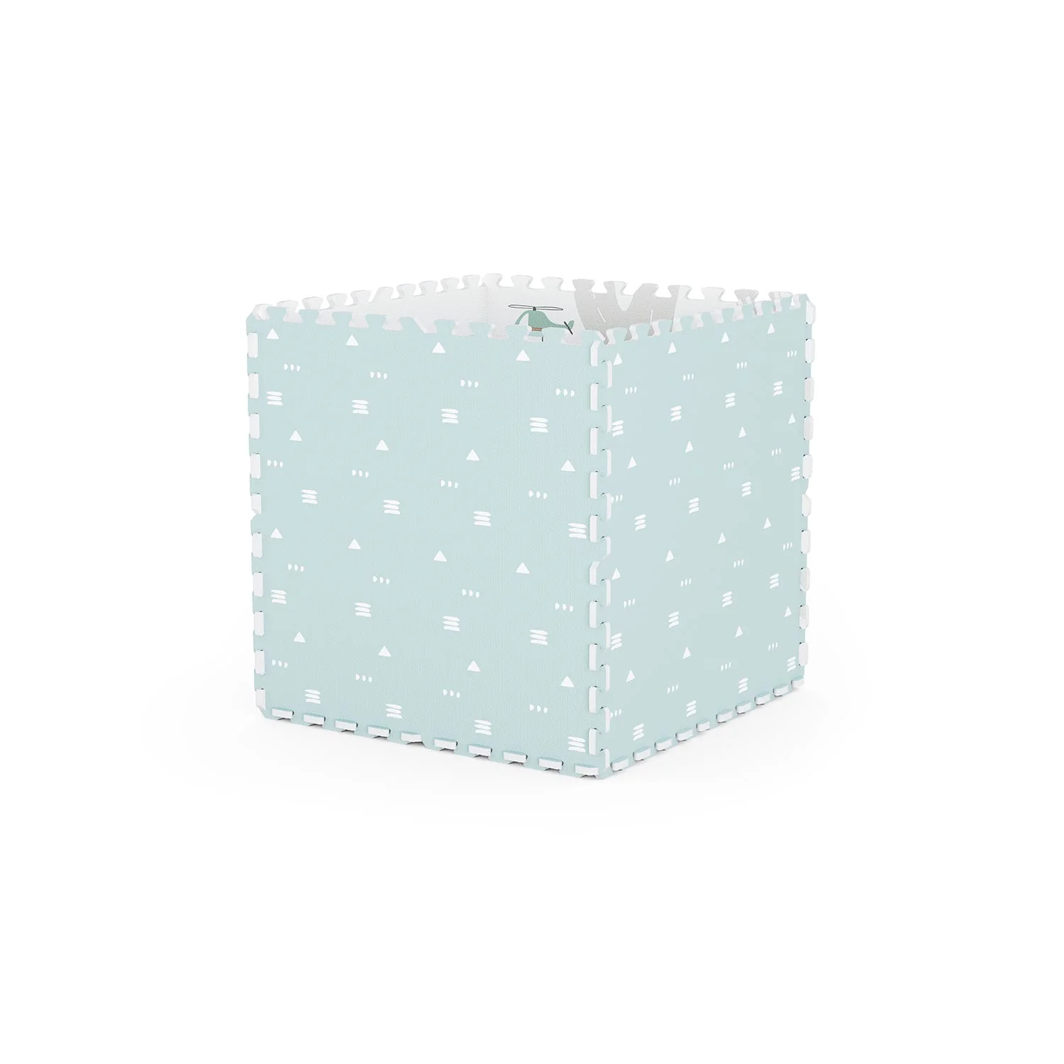 Play And Go EEVAA 2-In-1 Speeltapijt Puzzelmat & Opbergbox | Road 120x180cm - Image 7
