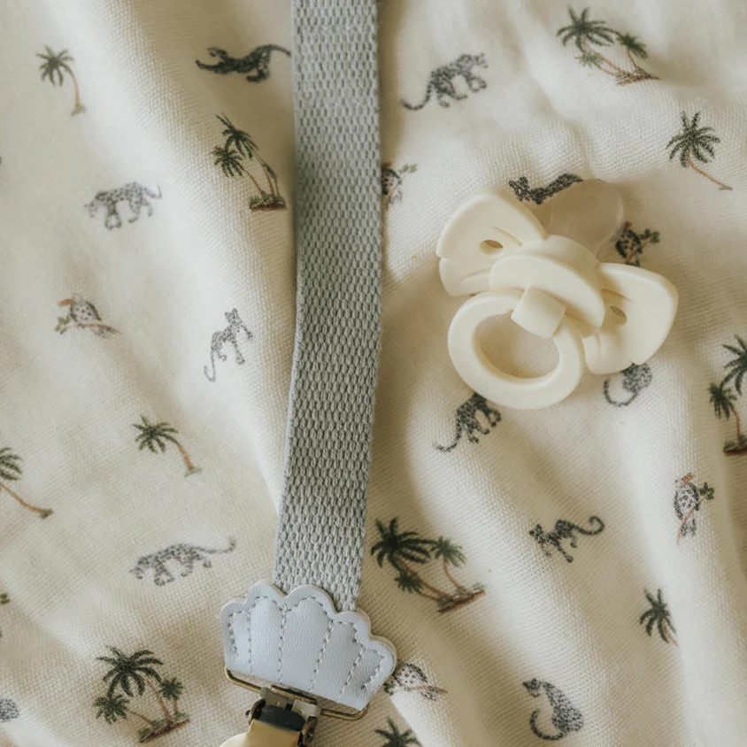 Elodie Details Fopspeen Silicone 0-6M | Oat White - Image 4
