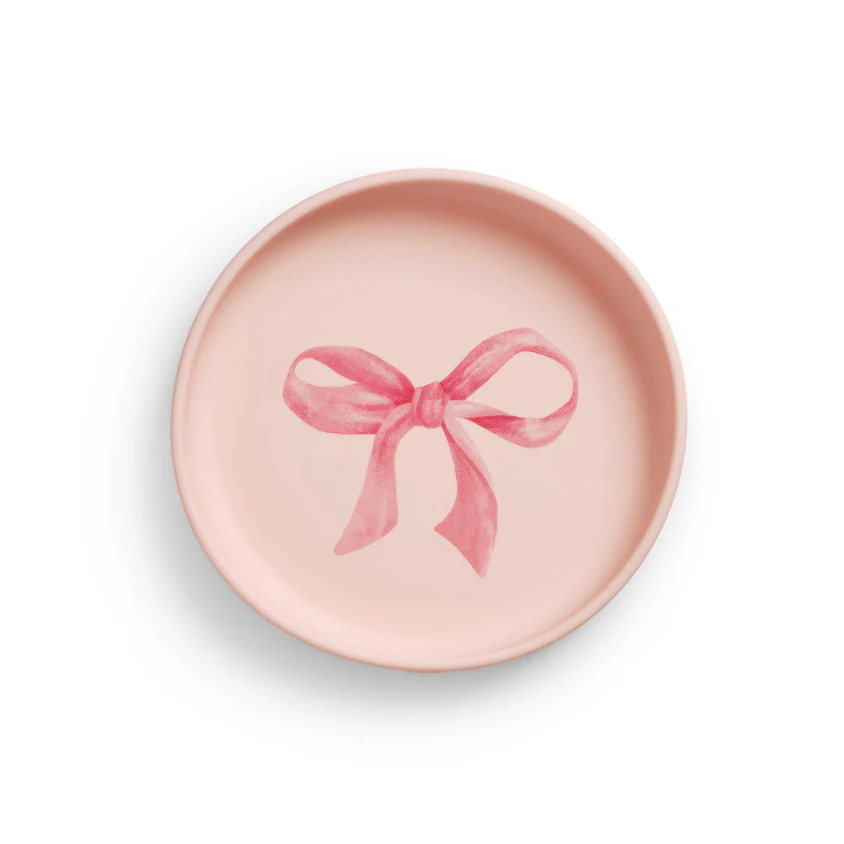 Elodie Details Silicone Sticky Bord Set | Rosy Bow - Image 4