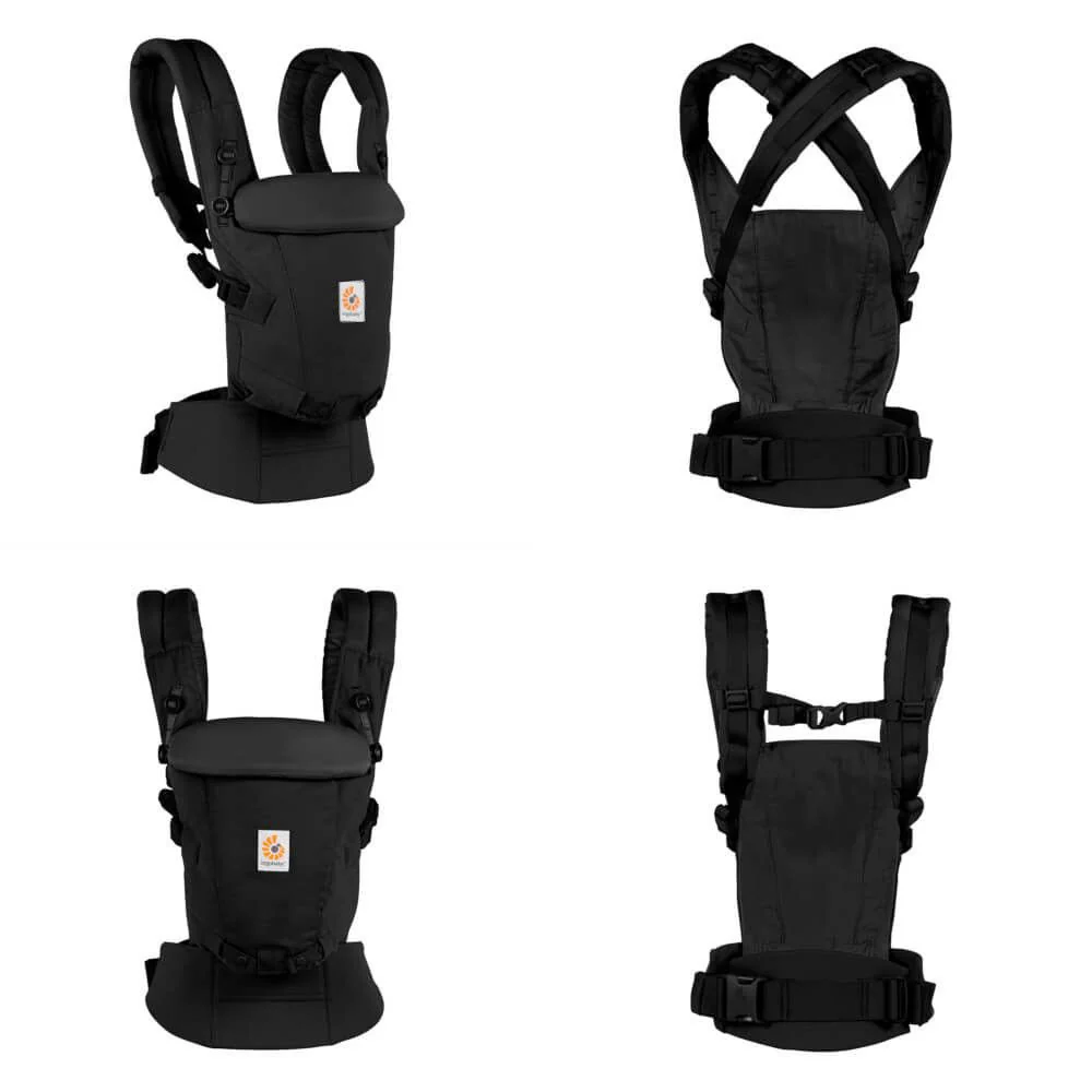 * Ergobaby Multi Position Draagzak Adapt 0-4Y | Onyx Black - Image 3