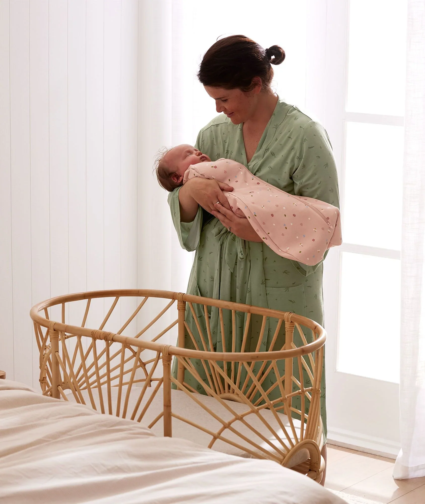 Ergopouch Cocoon Inbaker Slaapzak 6-12M Tog 1.0 | Daisies - Image 5