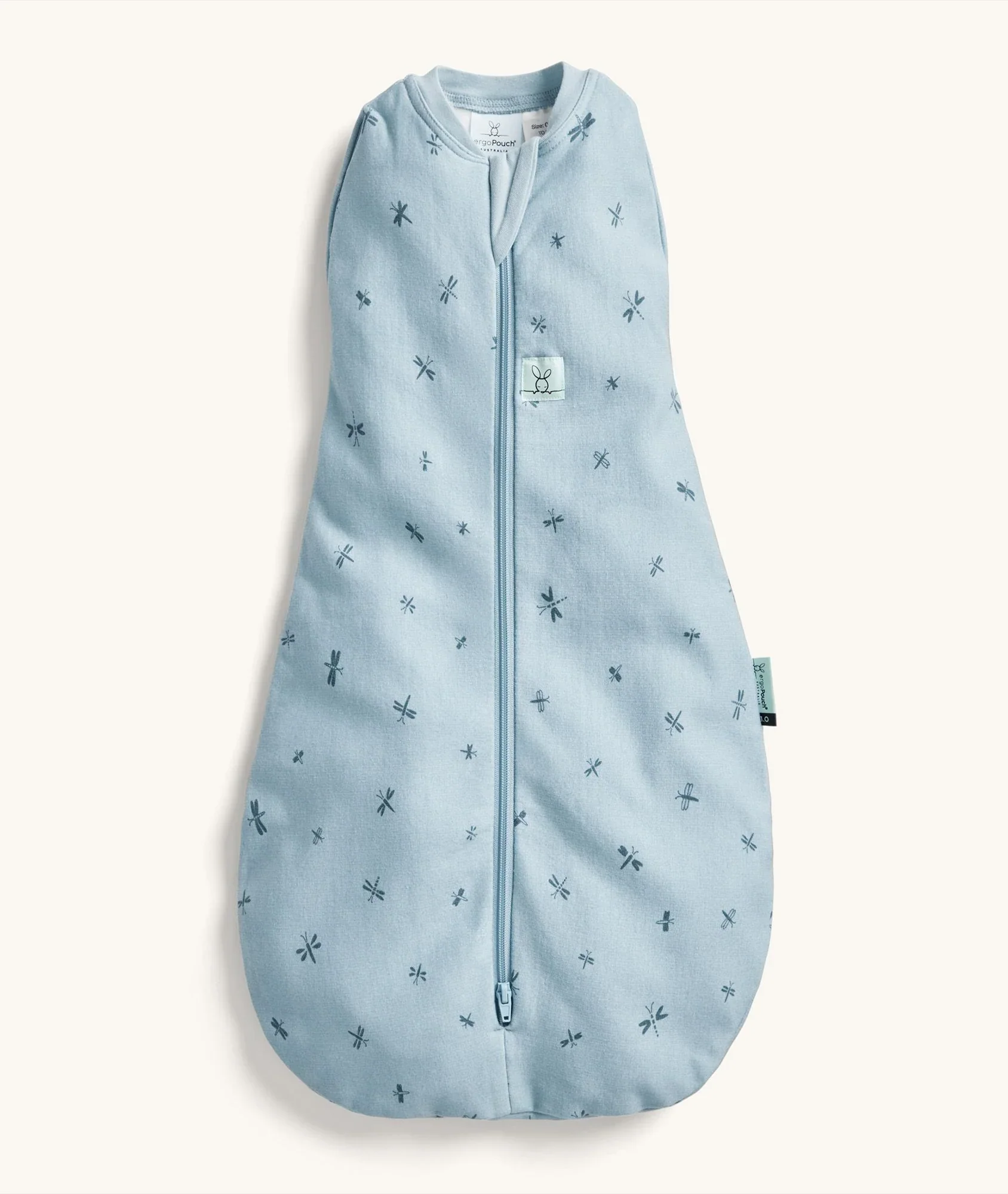 * Ergopouch Cocoon Inbaker Slaapzak 6-12M Tog 1.0 | Dragonflies