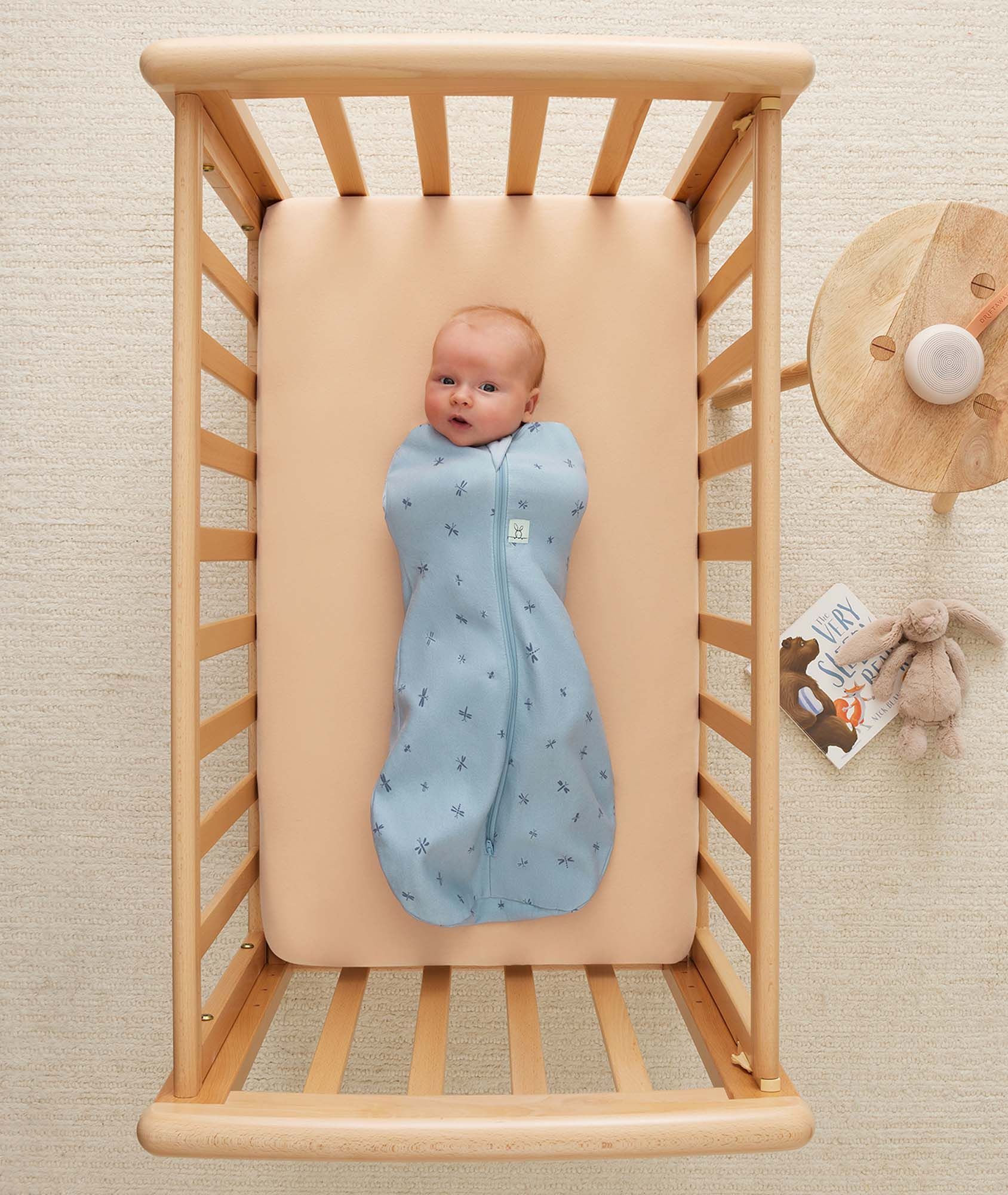 * Ergopouch Cocoon Inbaker Slaapzak 6-12M Tog 1.0 | Dragonflies - Image 2
