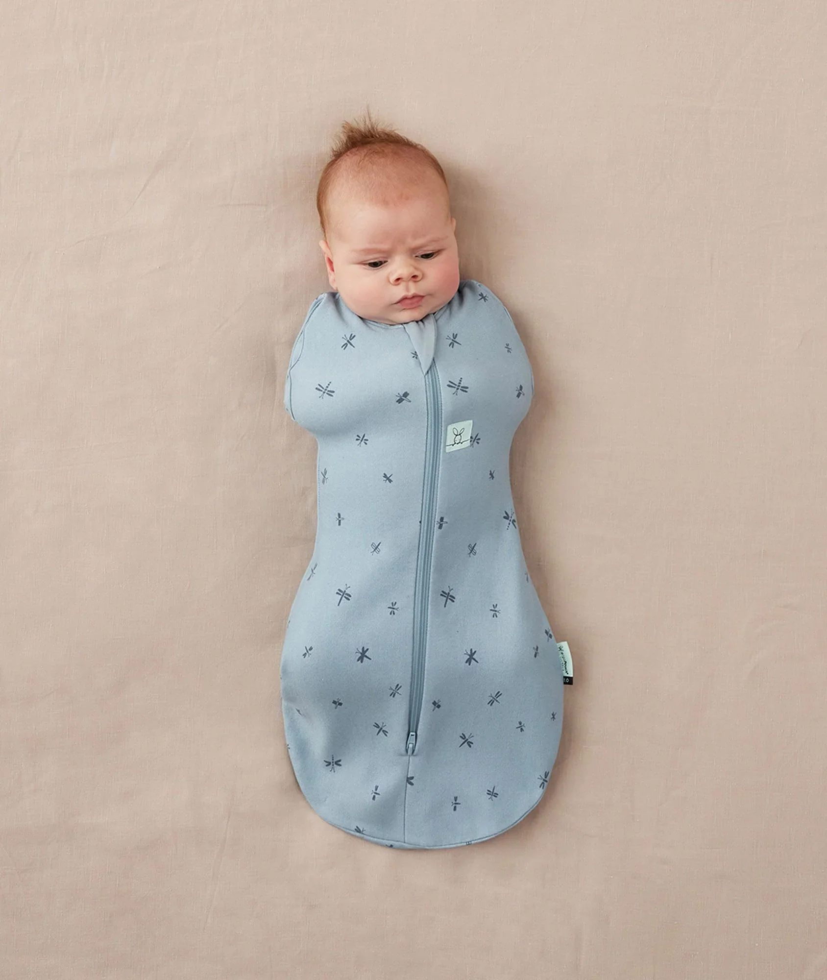 * Ergopouch Cocoon Inbaker Slaapzak 6-12M Tog 1.0 | Dragonflies - Image 3