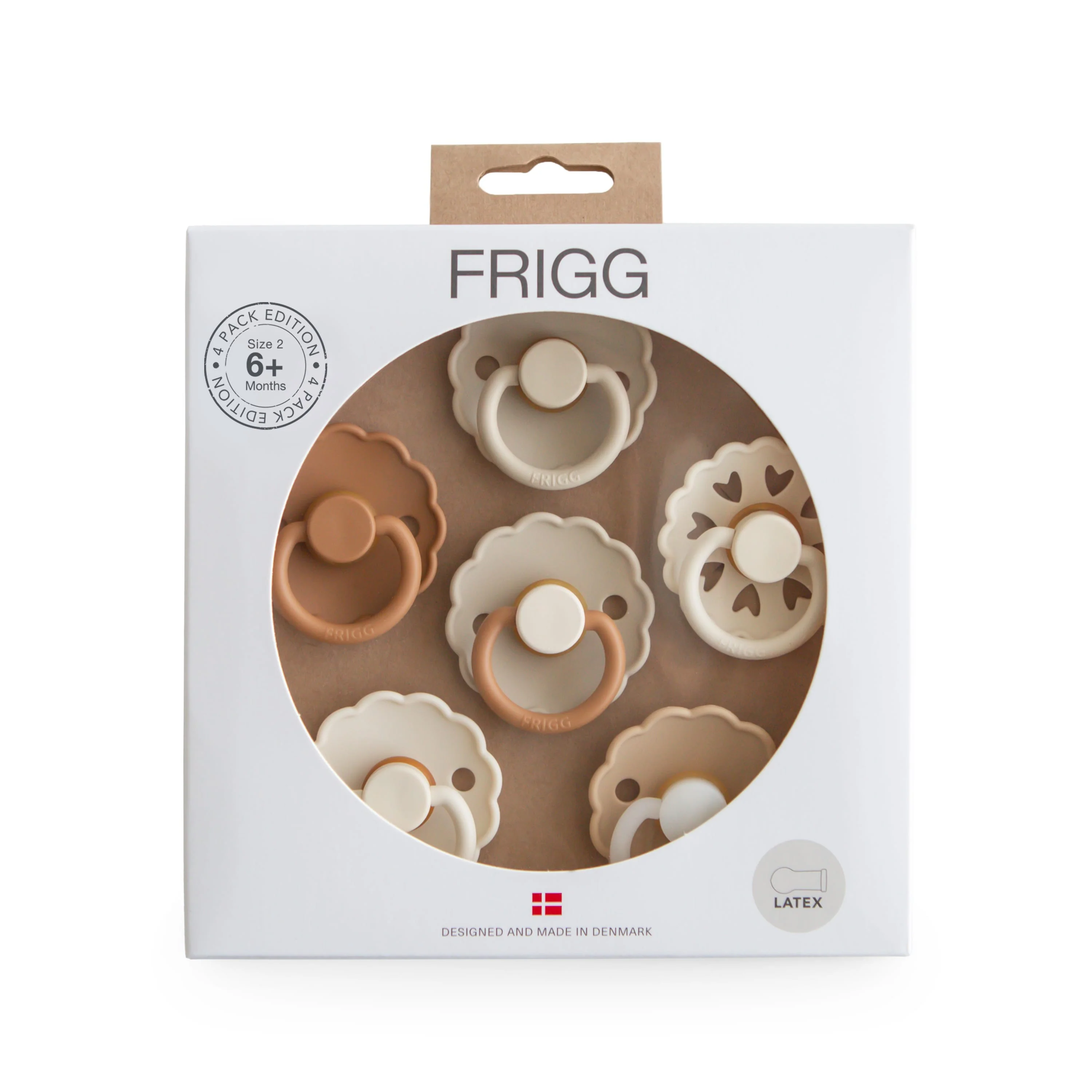 Frigg 6-Pack Latex Cinnamon Charm Rond | Maat 2 - Image 3