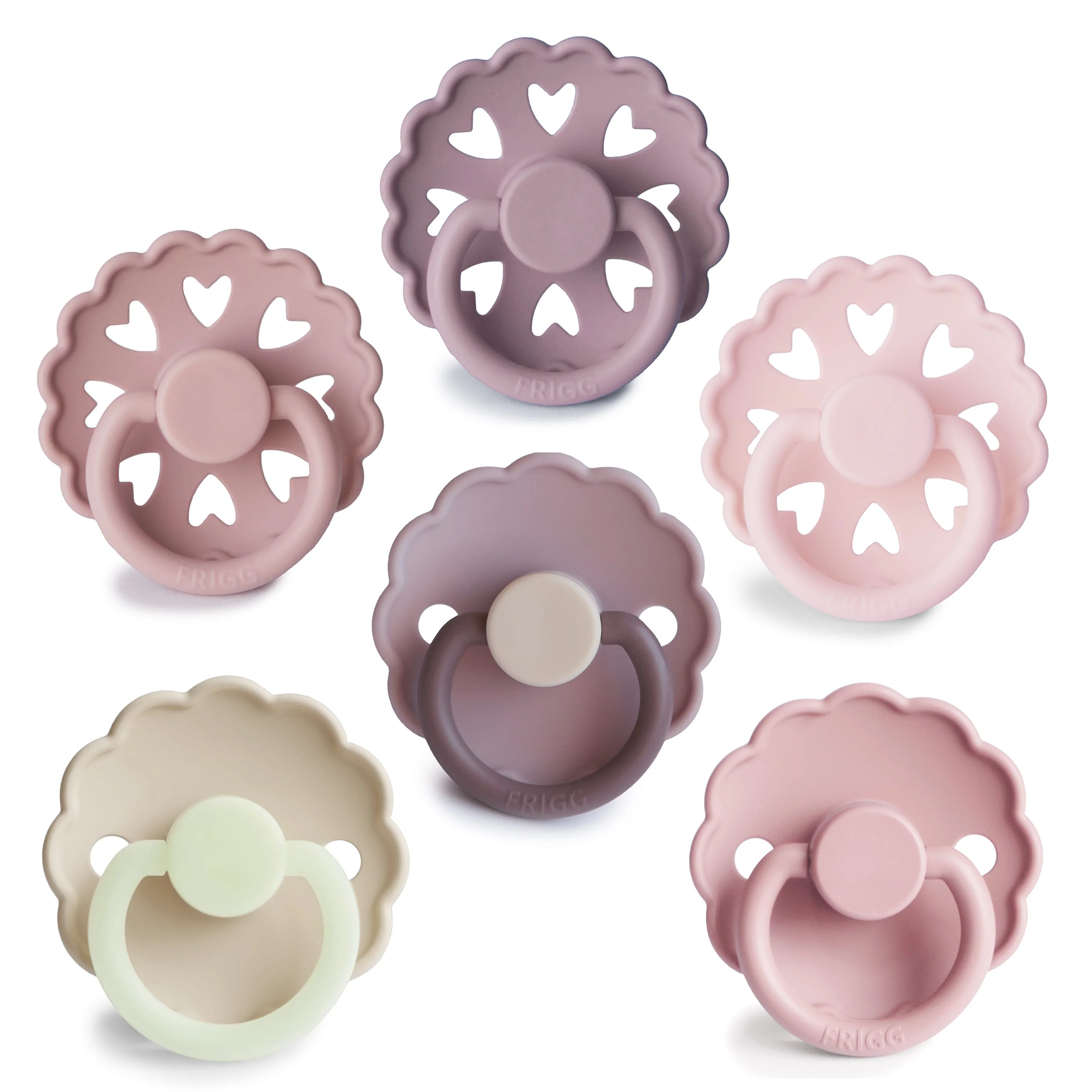 * Frigg 6-Pack Silicone Blooming Love Rond | Maat 1