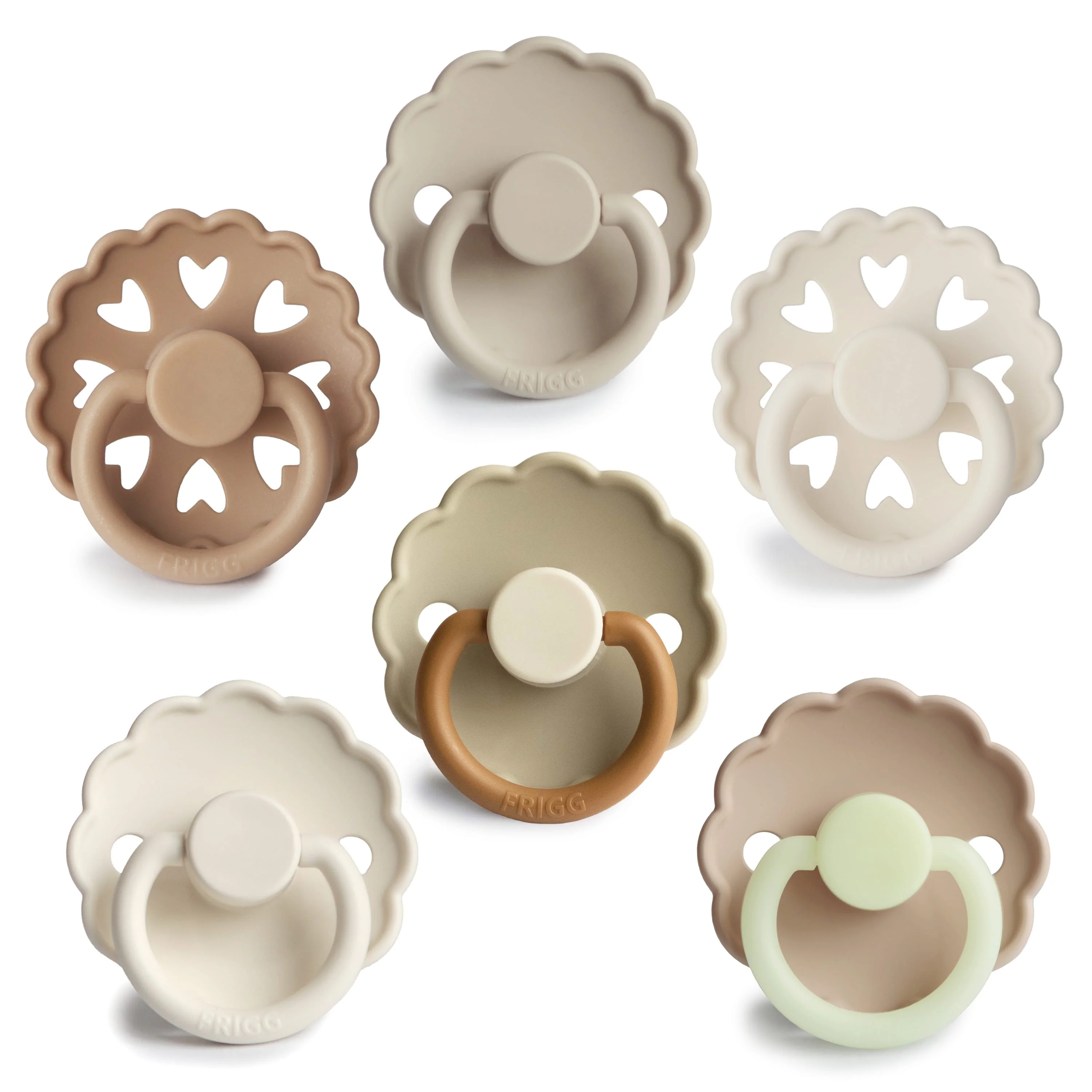 Frigg 6-Pack Silicone Cinnamon Charm Rond | Maat 2
