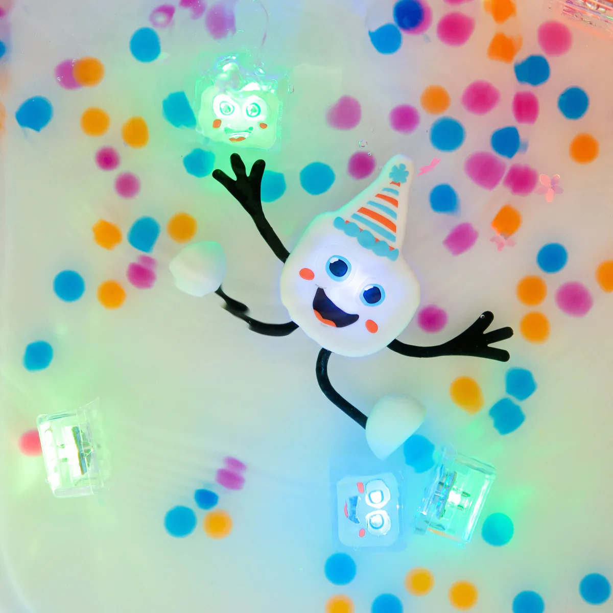 Glo Pals Light Up Sensory Toy Badspeeltje Party Pal Character - Image 5