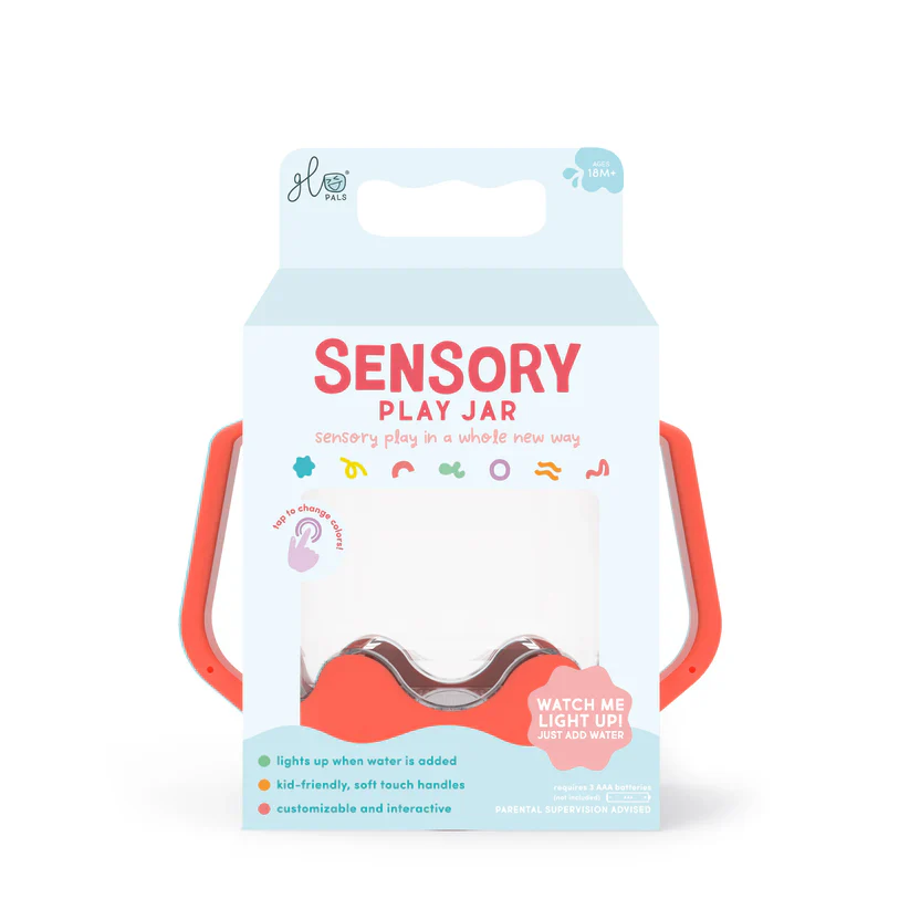* Glo Pals Sensorische Play Jar | Ladybug