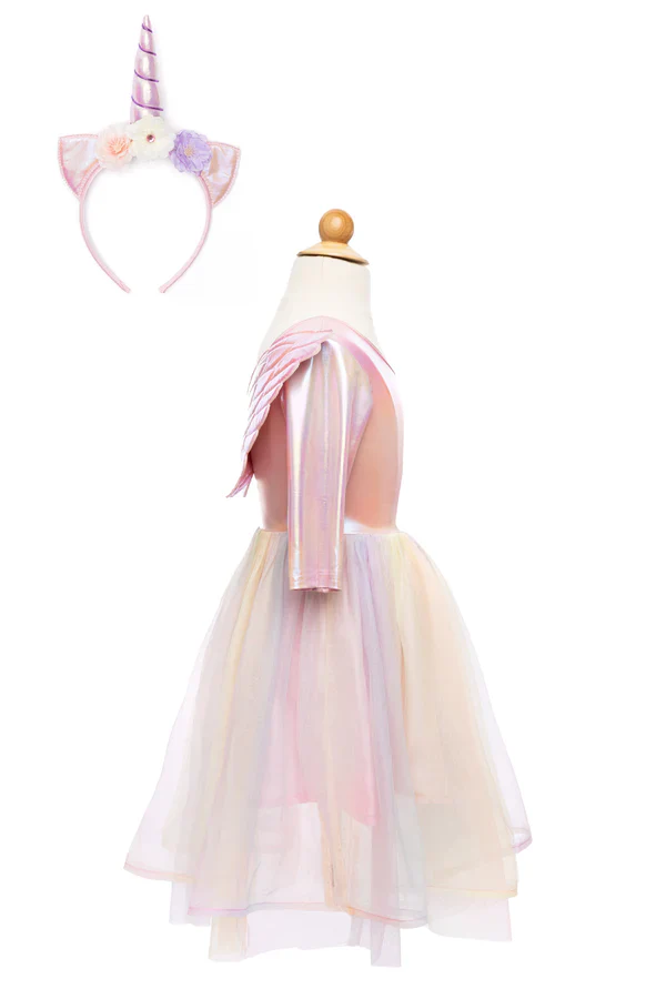 * Great Pretenders Alicorn Jurk Wings En Haarband | 3-4Y - Image 2