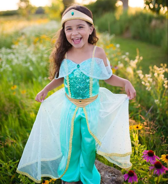 * Great Pretenders Prinses Jasmine Jurk | 3-4 Jaar