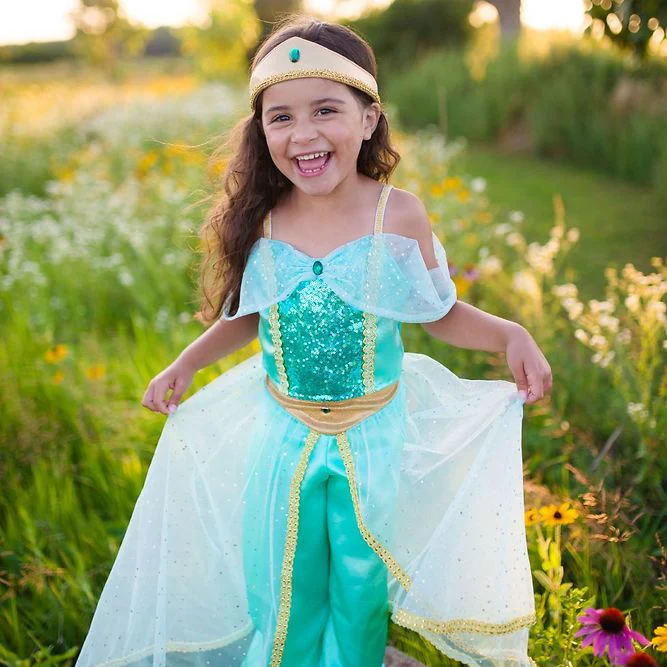 * Great Pretenders Prinses Jasmine Jurk | 5-6 Jaar