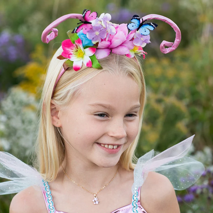 * Great Pretenders Woodland Vlinder Jurk + Diadeem | 5-6 Jaar - Image 3