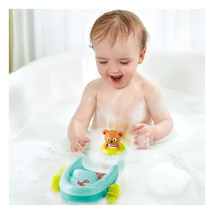 Hape Badspeelgoed Tubing Pull-Back Boat - Image 3
