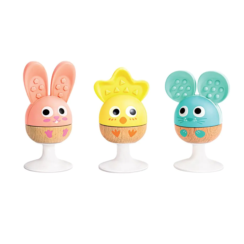 Hape Cheery Critter Rammelaar Trio