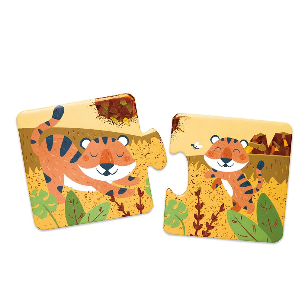 Hape Duo Puzzel | Animal's Family Pairing - Image 3