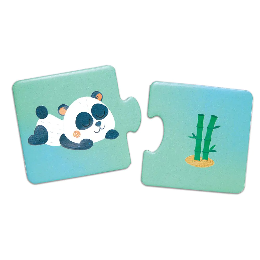 Hape Duo Puzzel | Animal's Snack Time - Image 7