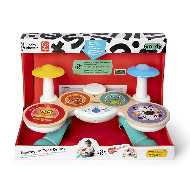 Hape Houten Speelgoed Drumstel - Image 3