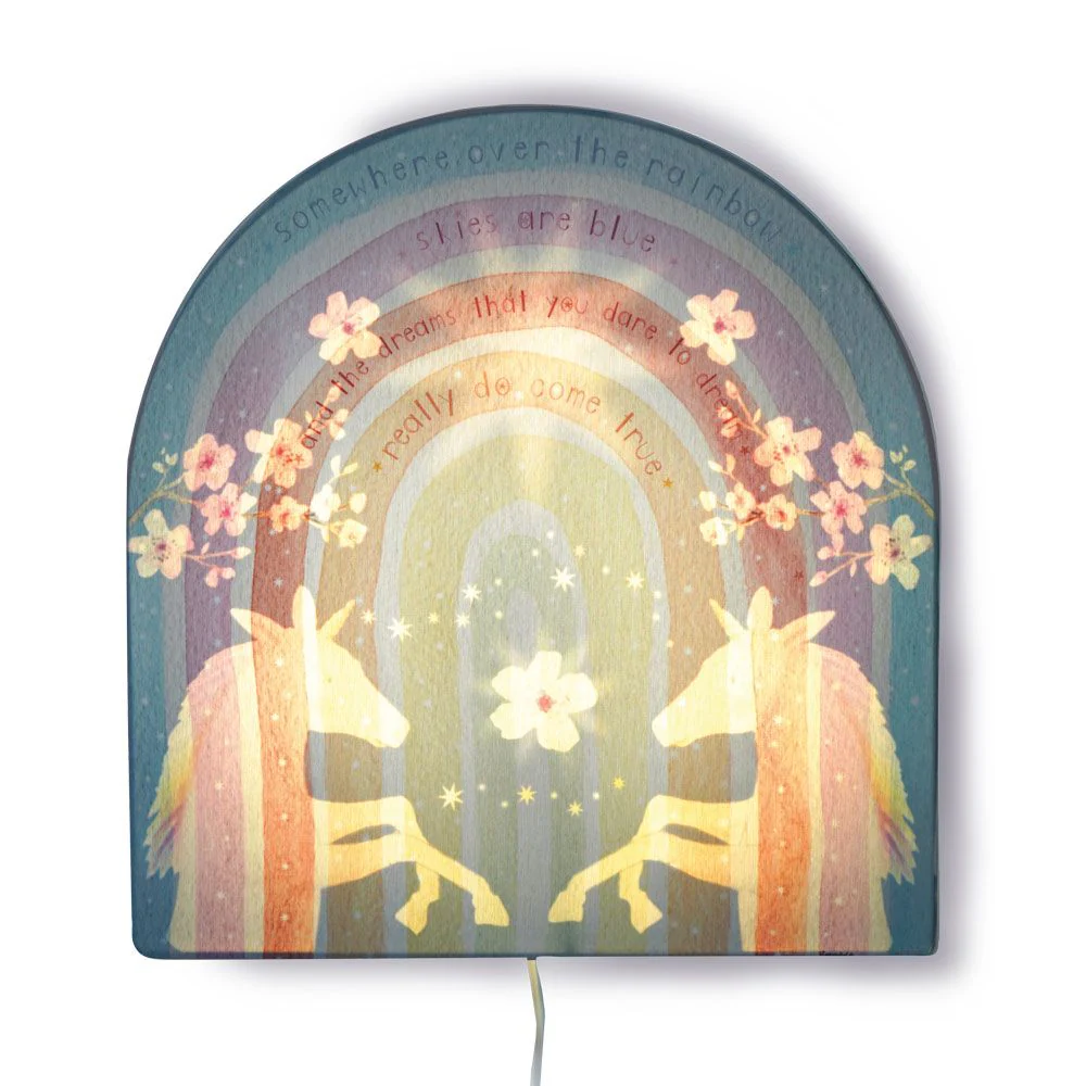 Hartendief wandlamp | Regenboog 35cm - Image 3
