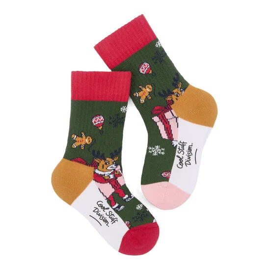 * Hello Hossy Kousen Socks Christmas Set 3 paar - Image 2