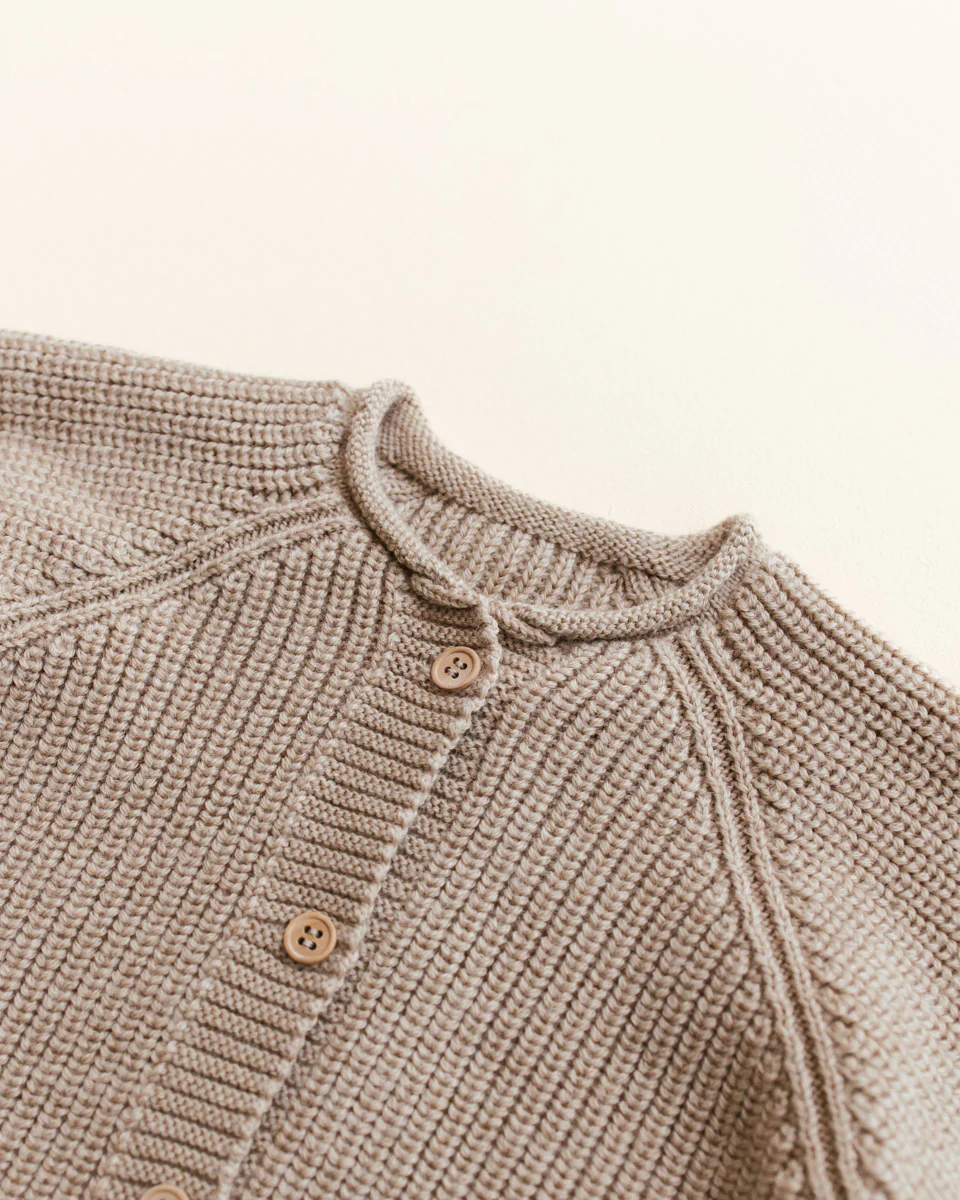 * HVID Cardigan Hettie | Sand - Image 4