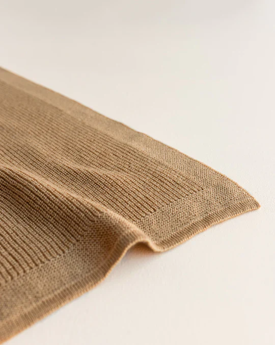 Hvid Deken Felix | Ochre - Image 3