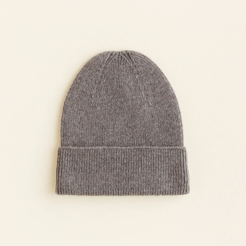 Hvid Newborn Beanie Fonzie 0-6M | Otter