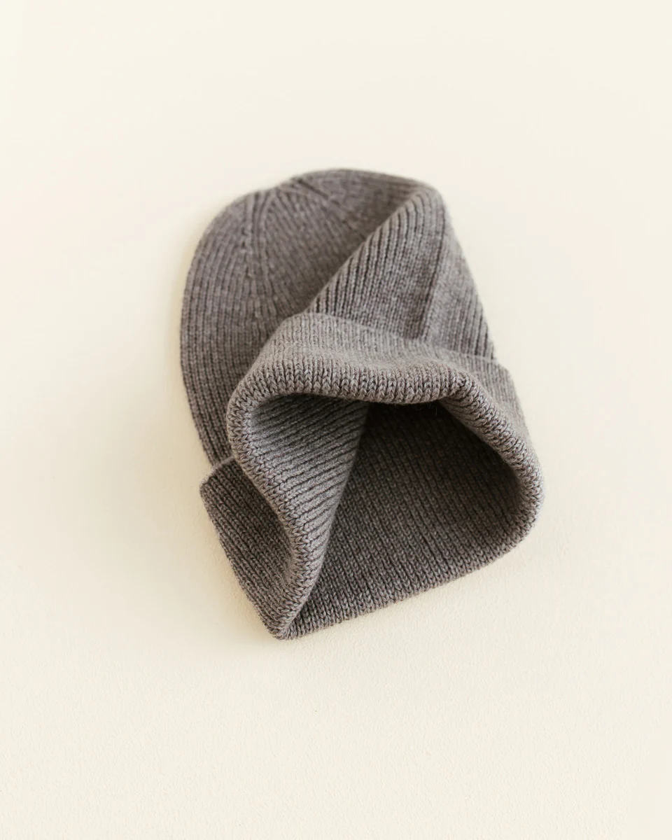 Hvid Newborn Beanie Fonzie 0-6M | Otter - Image 3