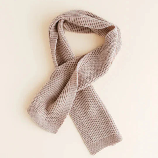 Hvid Sjaal Gustave 1-6Y | Sand