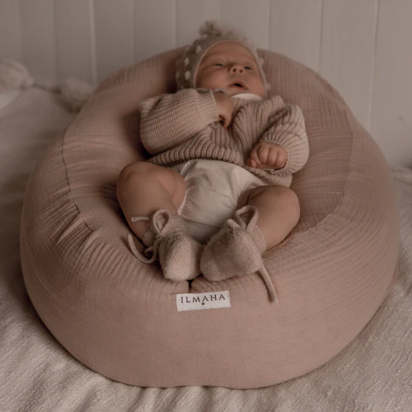 * Ilmaha RELAX HOES voor Voedingskussen Hydrofiel | Taupe - Image 2