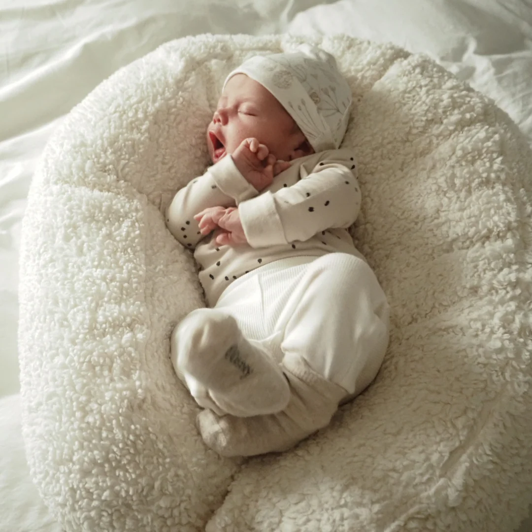 Ilmaha RELAX HOES Voor Voedingskussen Teddy | Ecru - Image 3