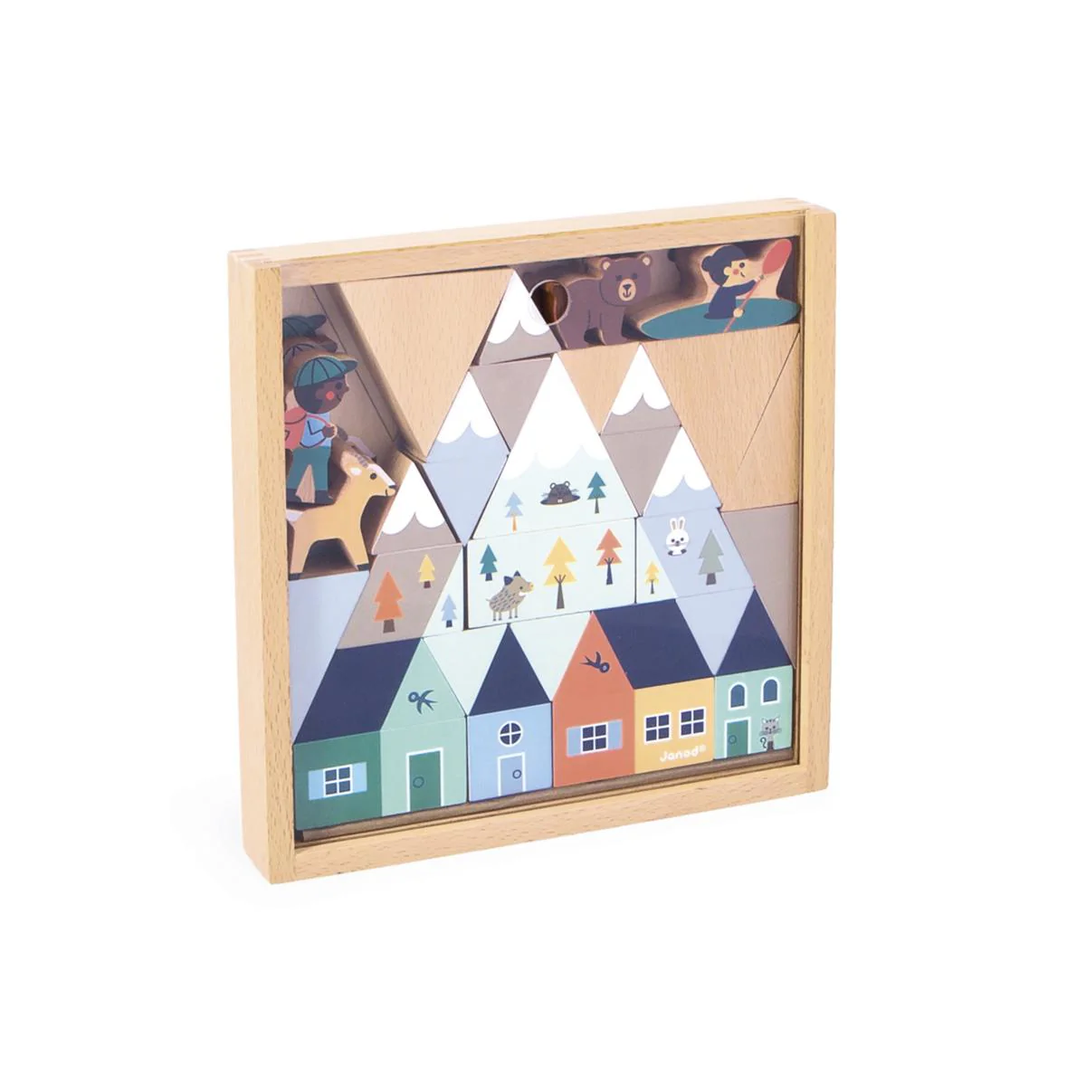 * Janod Houten Blokken | Mountain Valley - Image 2