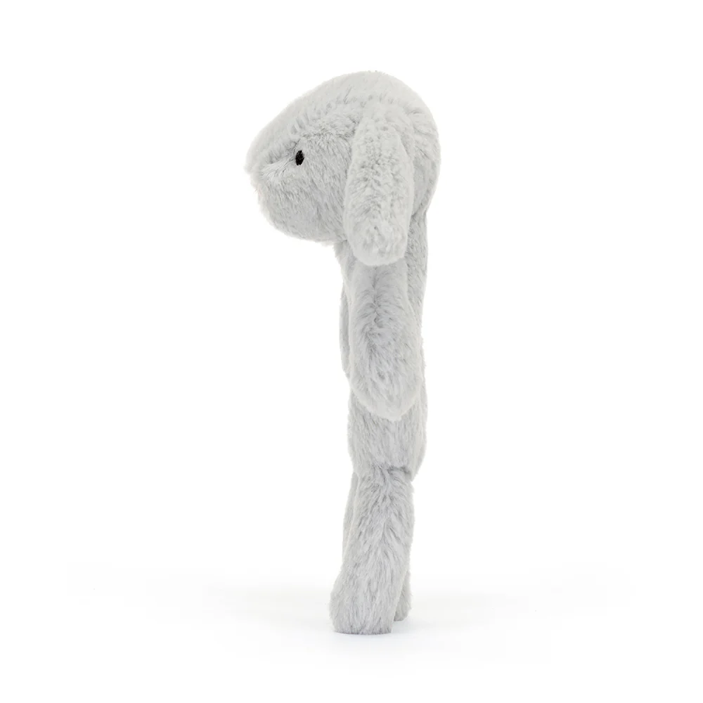 * Jellycat Knuffel Bashful Silver Bunny Ring Rammelaar - Image 2
