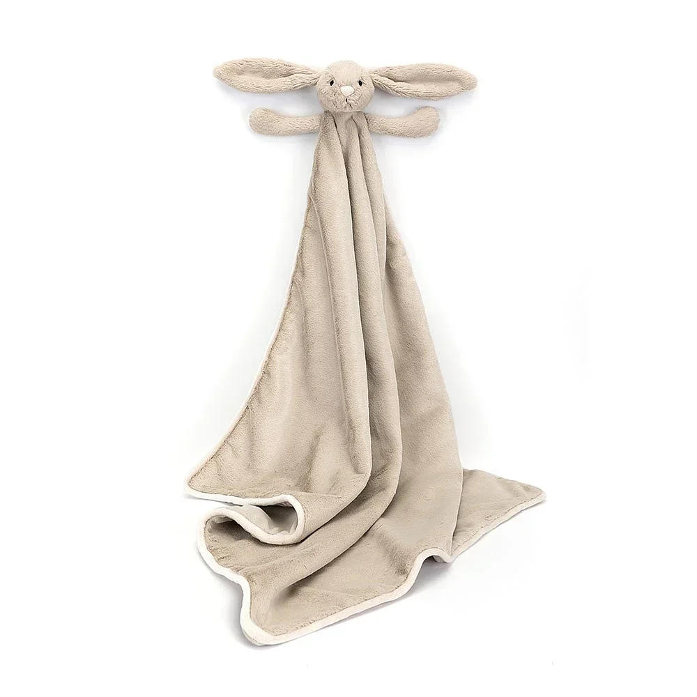 * Jellycat Knuffeldoekje Bashful Bunny Blankie Large 56x70cm - Image 2