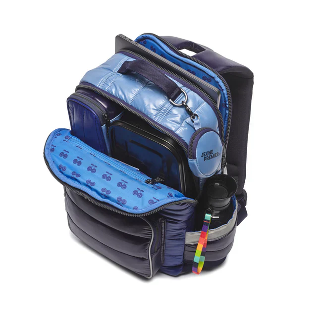 Jeune Premier New Bobbie Rugzak |  Puffer Blue - Image 3