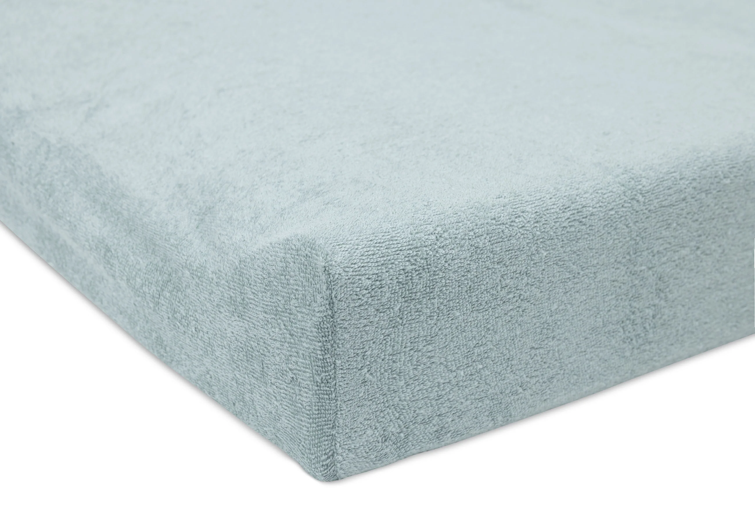 Jollein Aankleedkussenhoes Badstof 50x70cm Sea Green/Biscuit (2Pack) - Image 8