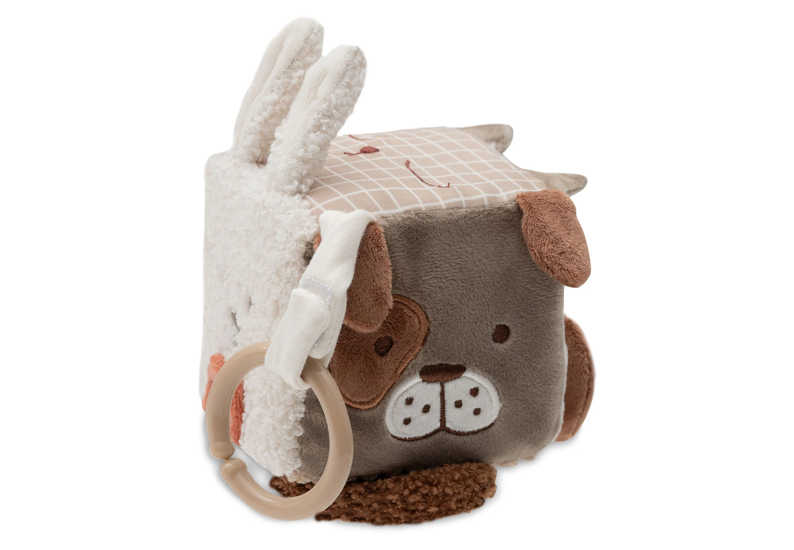 Jollein Activiteitenkubus | Animal Friends - Image 2