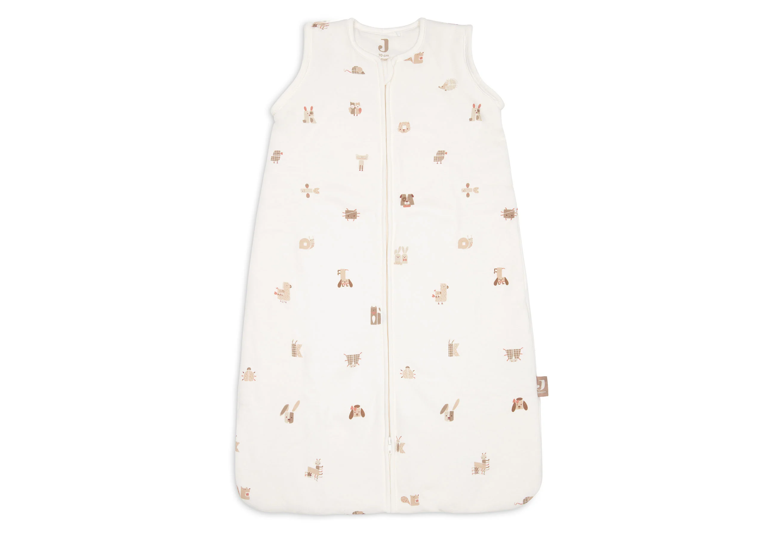 * Jollein Baby Slaapzak Met Afritsbare Mouw 70cm | Animal Friends - Image 4