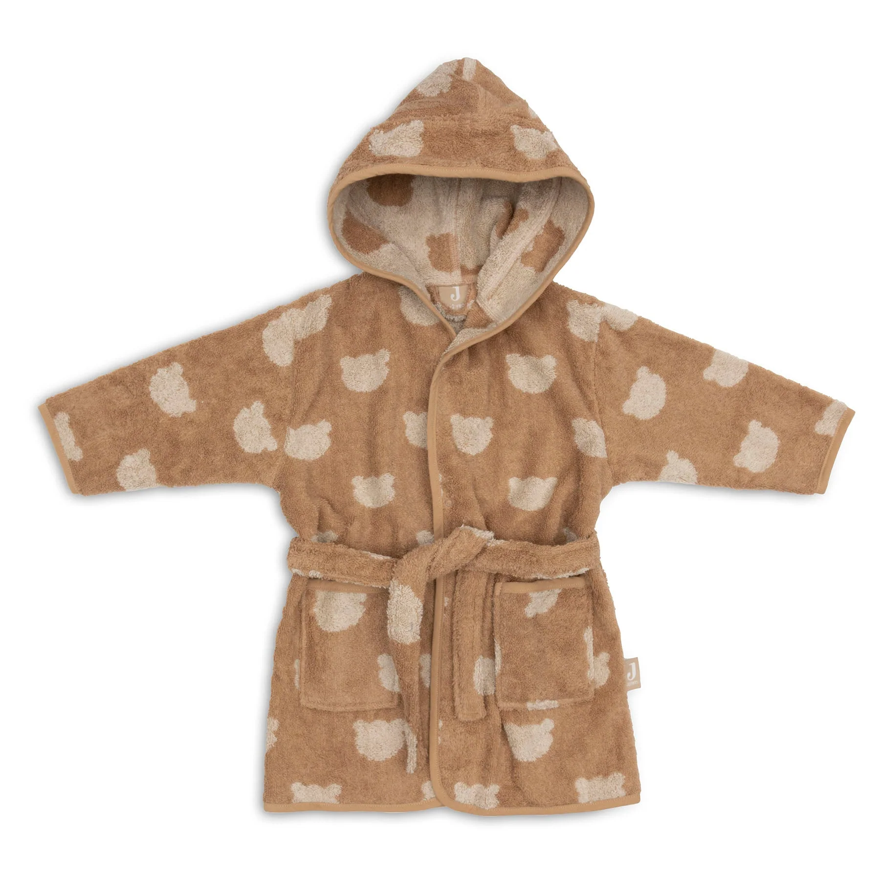 Jollein Badjas Badstof 1-2 jaar Jacquard Teddy Bear
