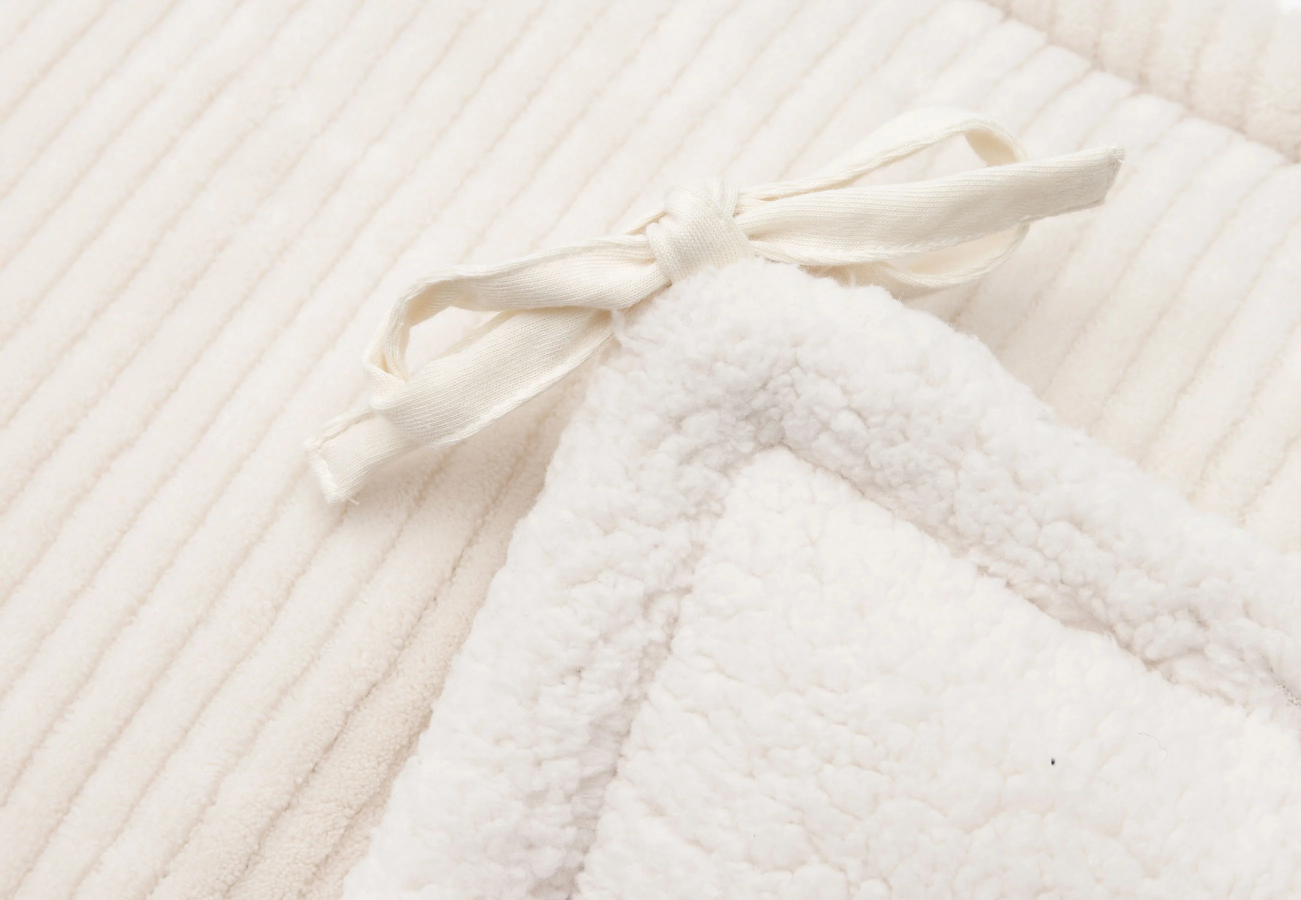 Jollein Boxbumper 180x30cm Cloudy Rib | Oatmeal - Image 3