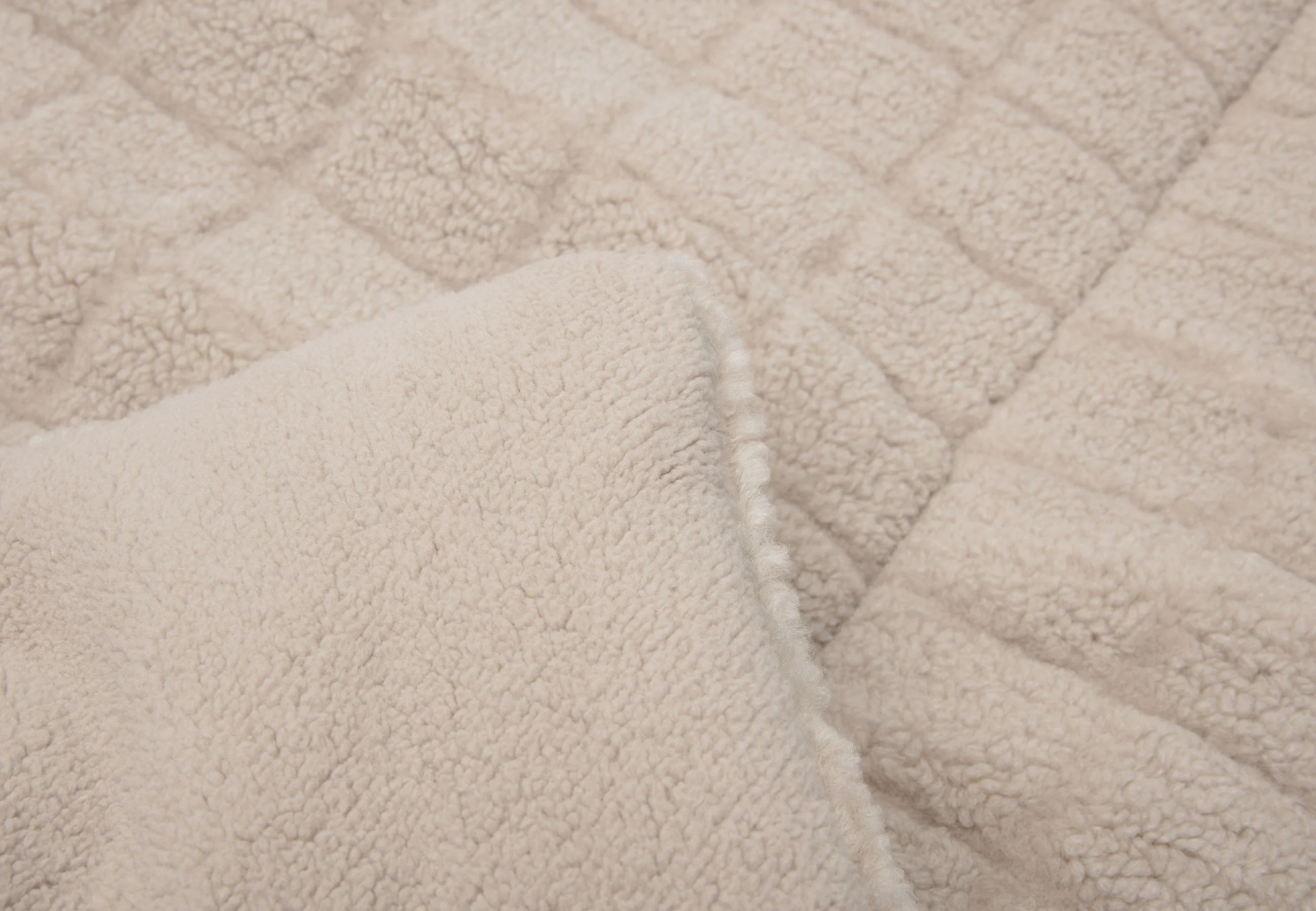 * Jollein Boxkleed 75x95cm Box Teddy | Warm Sand - Image 2