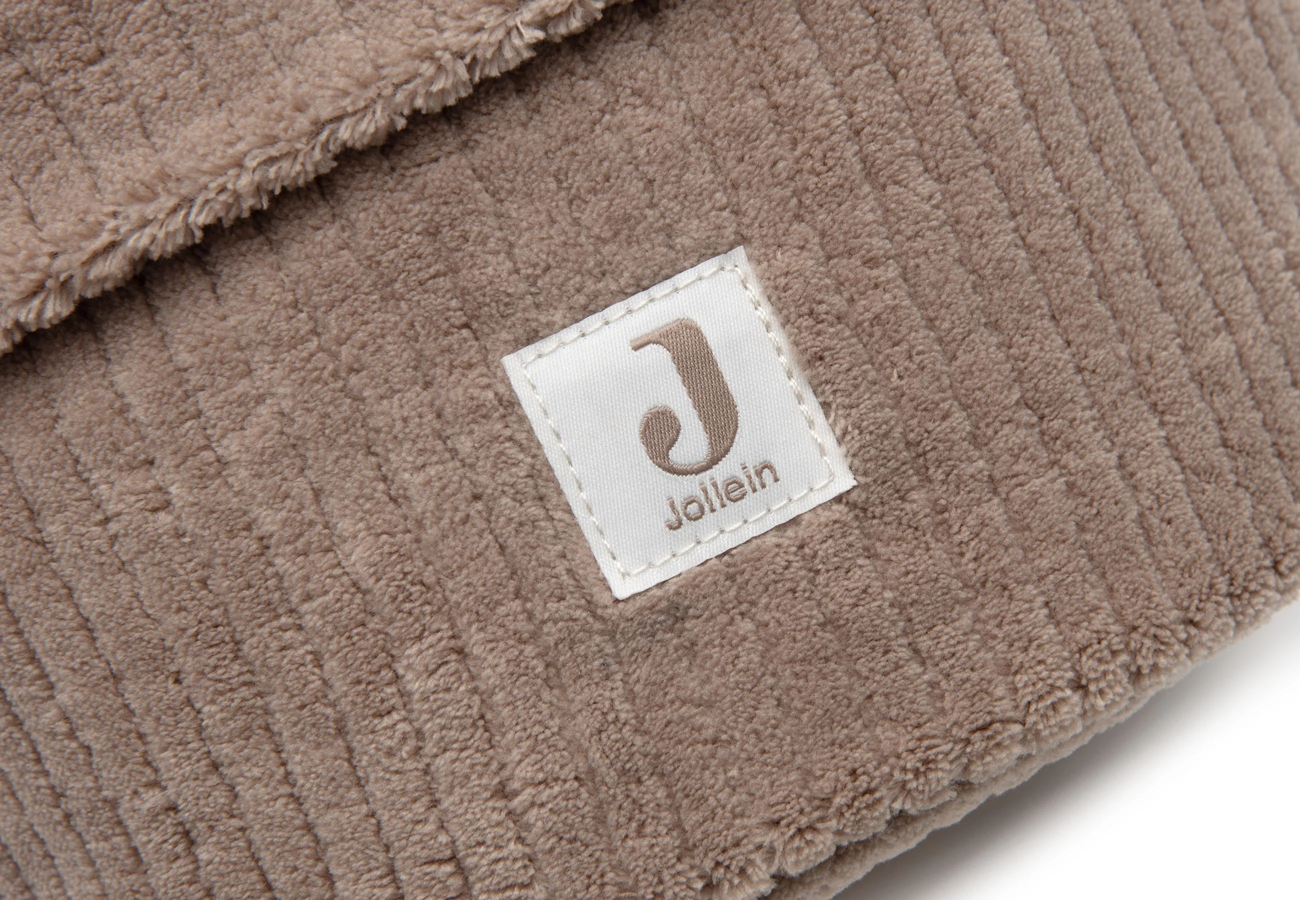 Jollein Commodemandje Cloudy Rib | Milky Coffee - Image 2