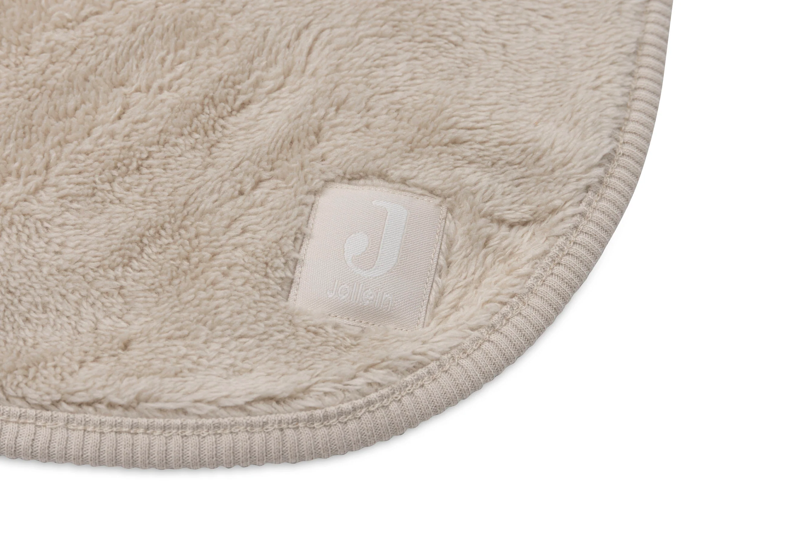 Jollein Deken Ledikant 100x150cm Basic Jersey/Sherpa | Warm Sand - Image 4