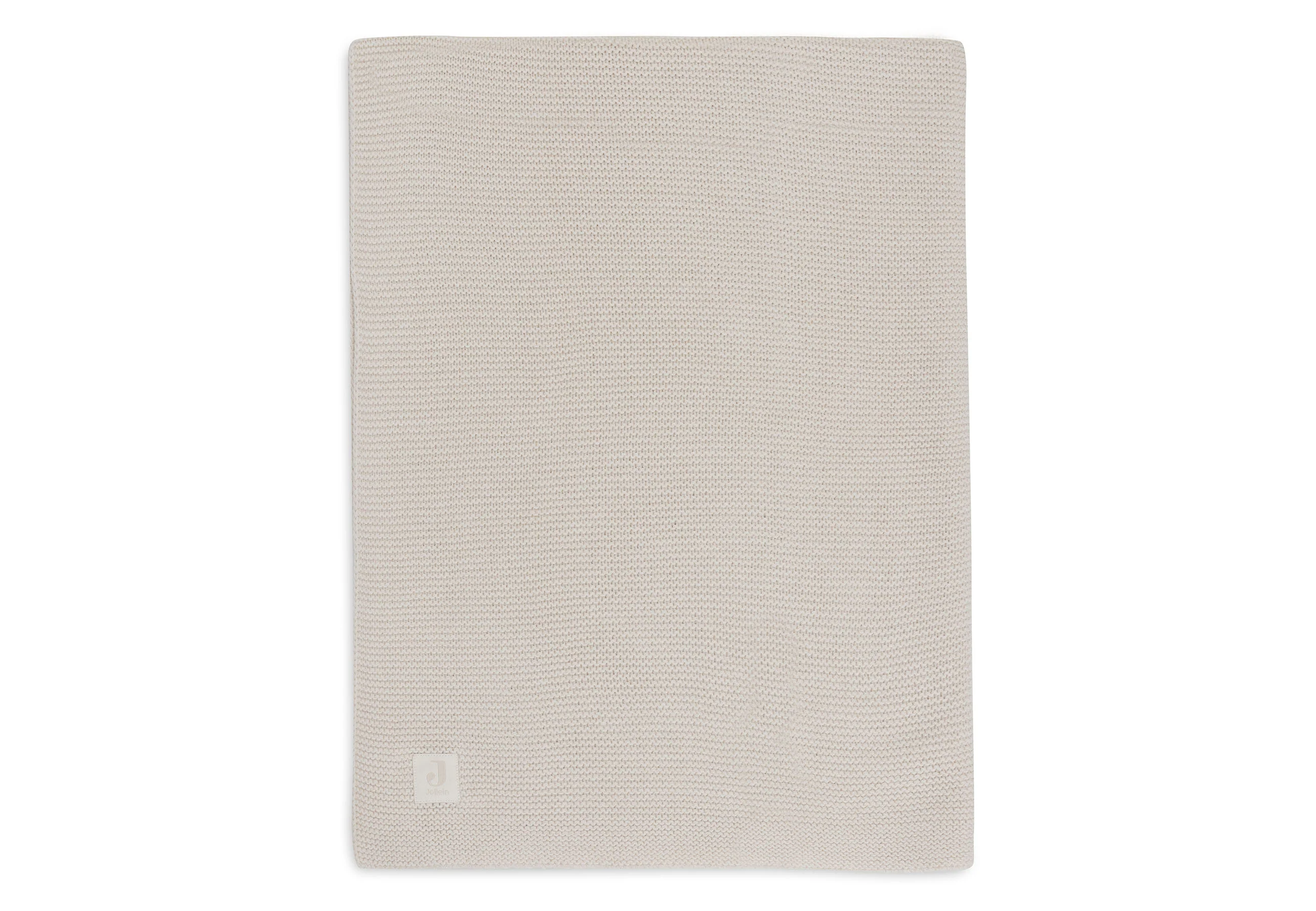 * Jollein Deken Ledikant 100x150cm Basic Knit | Oatmeal