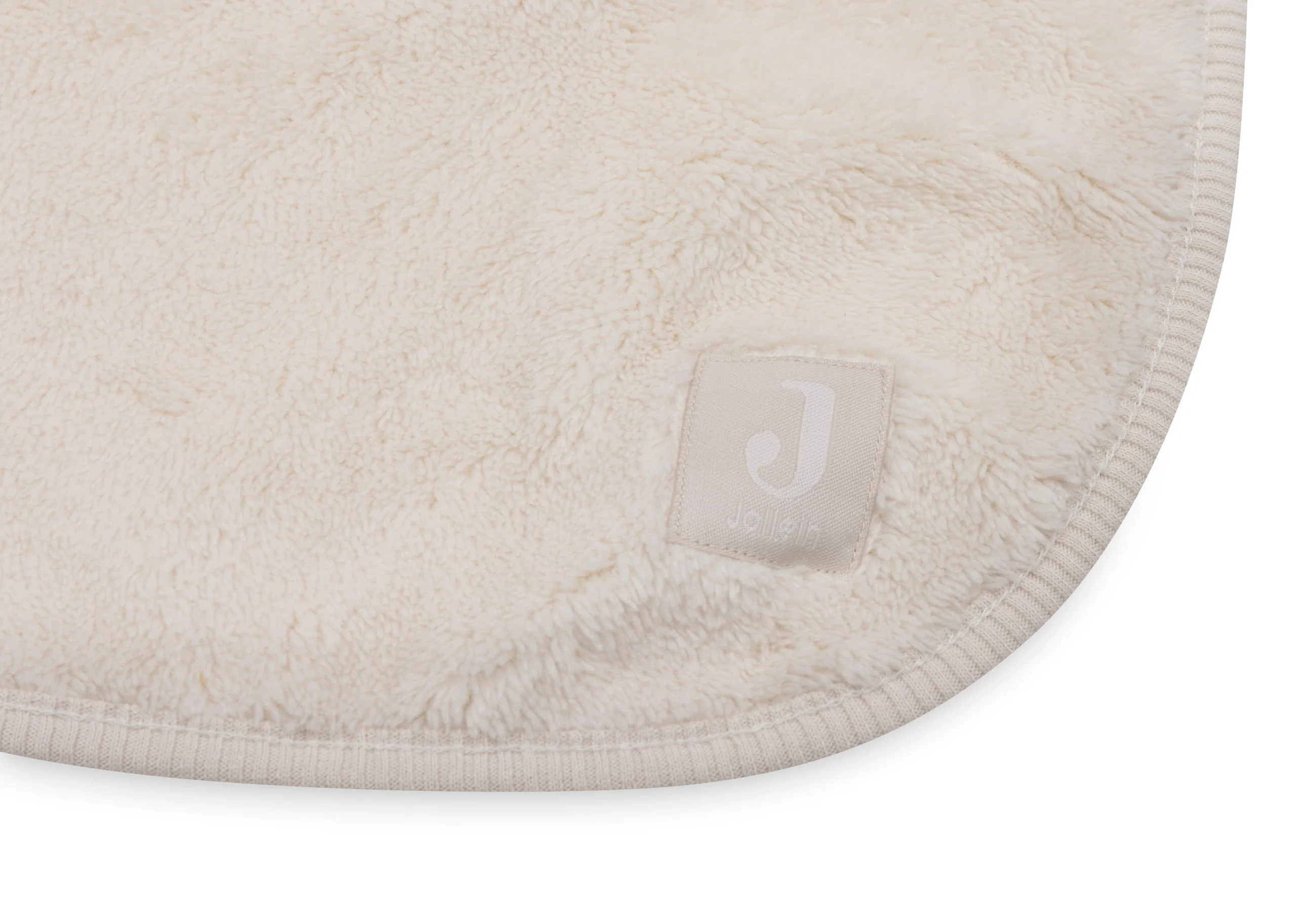 * Jollein Deken Wieg 75x100cm Basic Jersey/Sherpa | Oatmeal - Image 5