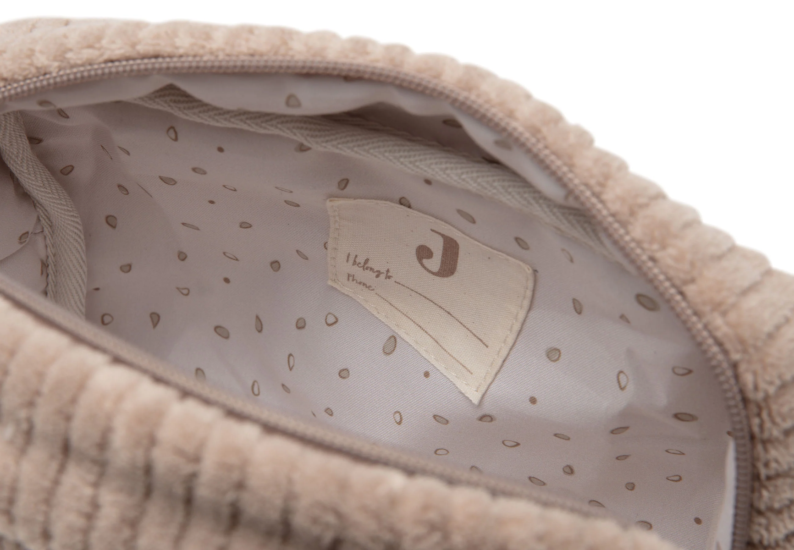 Jollein Etui Cloudy Rib | Milky Coffee - Image 3