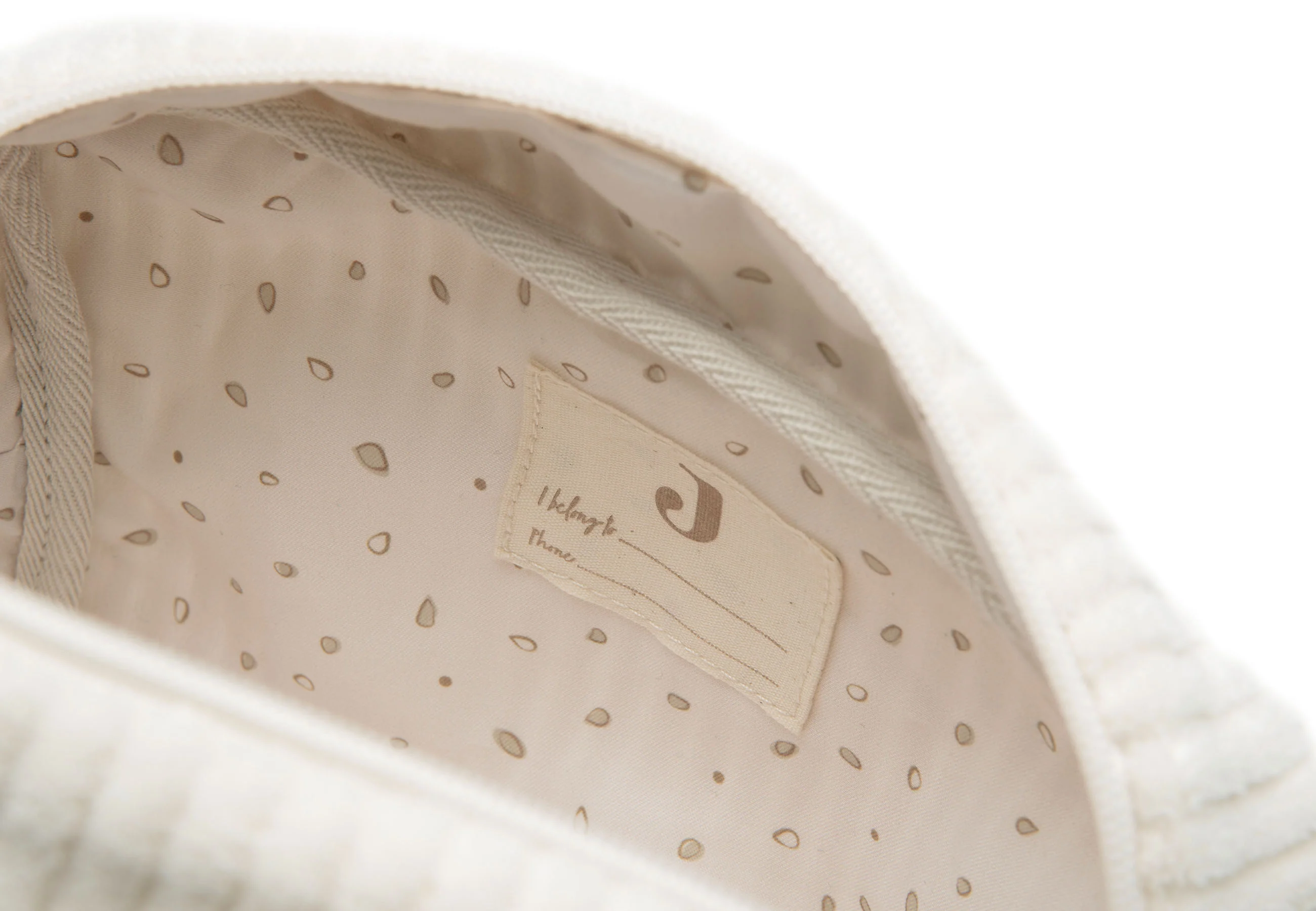 Jollein Etui Cloudy Rib | Oatmeal - Image 2