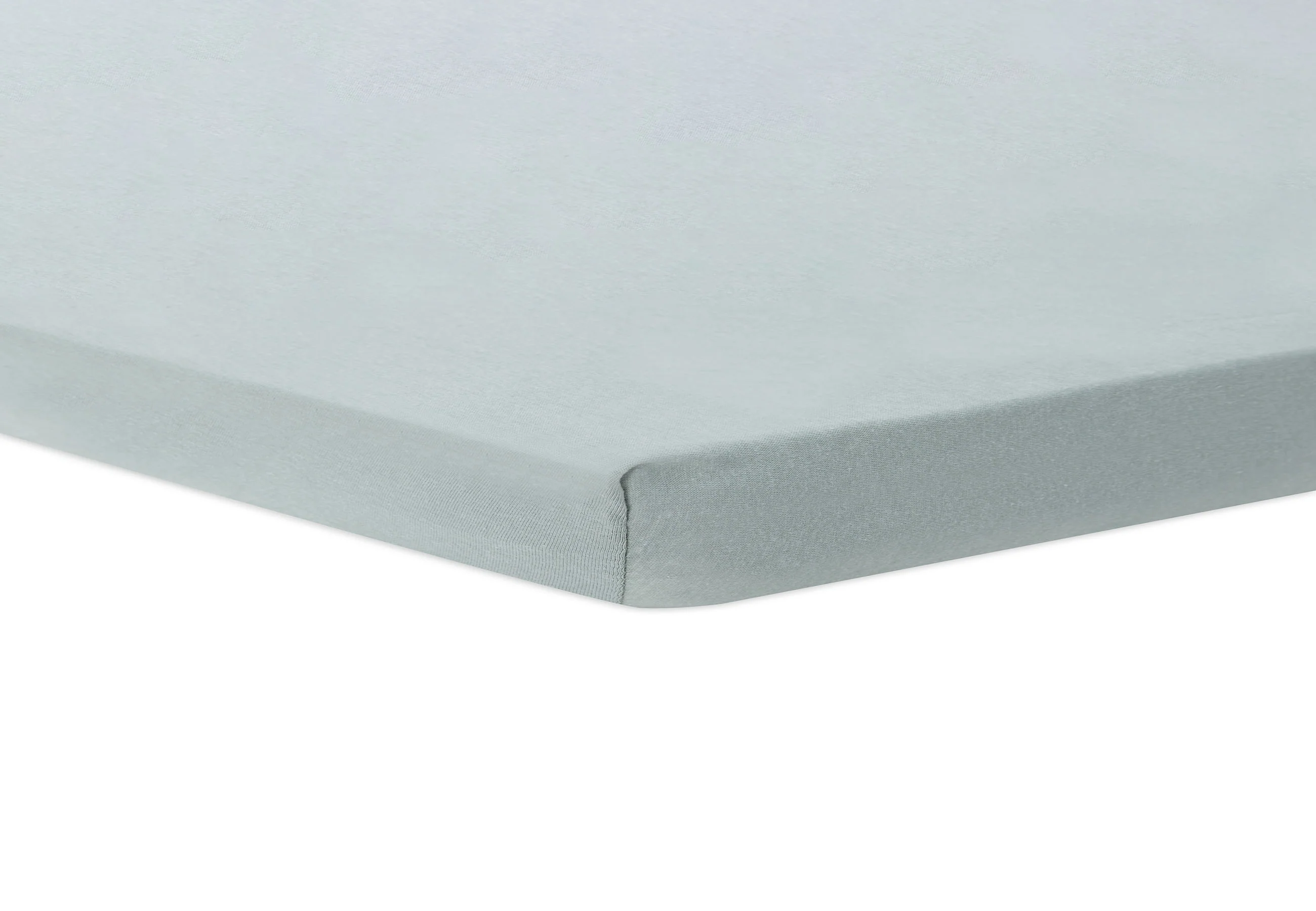 Jollein Hoeslaken Boxmatras Jersey 75x95cm Sea Green - Image 3