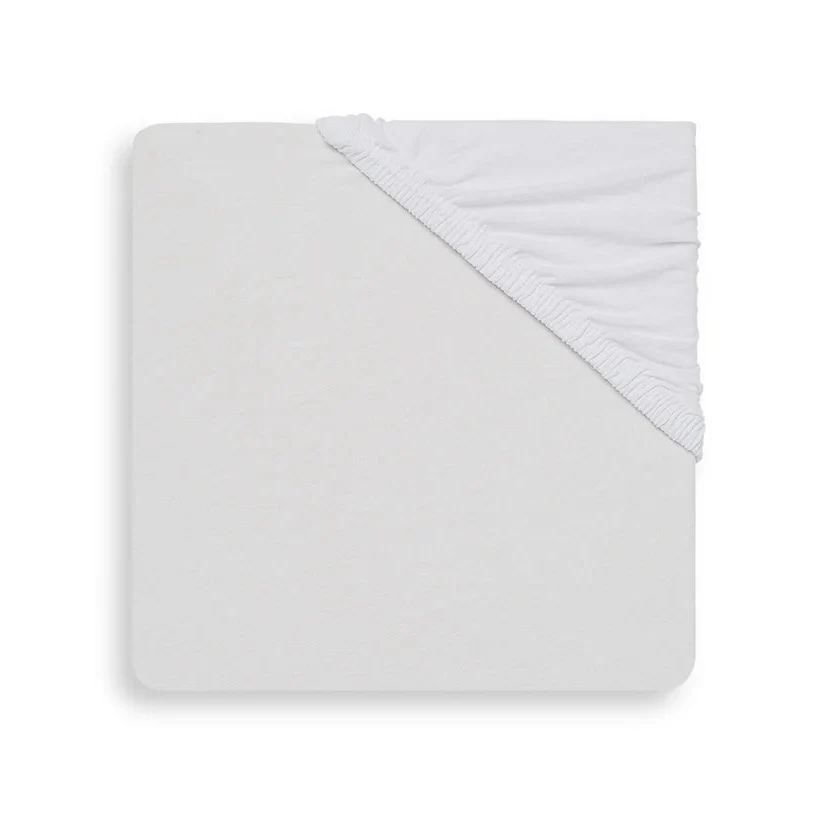 * Jollein Hoeslaken Jersey 40/50x80/90cm | White