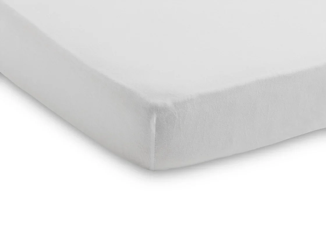 * Jollein Hoeslaken Jersey 40/50x80/90cm | White - Image 3